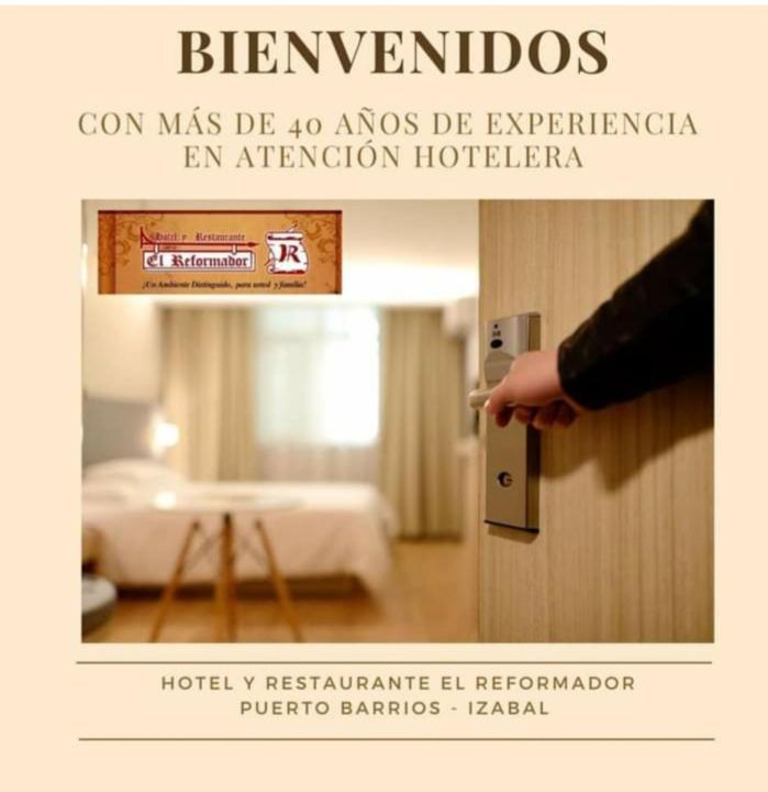 Hotel El Reformador Puerto Barrios Dış mekan fotoğraf